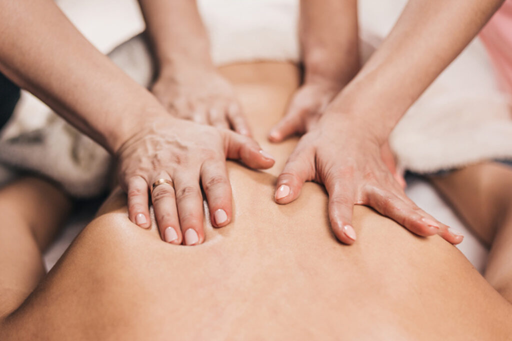 Spa treatment at SoHum Ayurvedic Healing Retreat in Asheville, NC